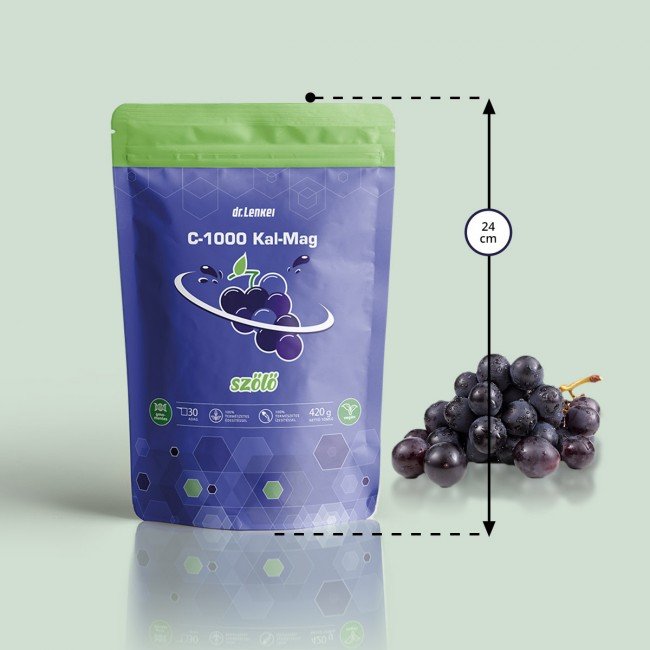 Dr.Lenkei C-1000 Kal-Mag Szőlő 420g
