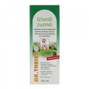 Dr.theiss izlandi zuzmó folyékony étrend-kiegészítő 250ml Dr.theiss izlandi zuzmó folyékony étrend-kiegészítő 250ml