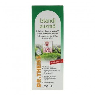 Dr.theiss izlandi zuzmó folyékony étrend-kiegészítő 250ml Dr.theiss izlandi zuzmó folyékony étrend-kiegészítő 250ml
