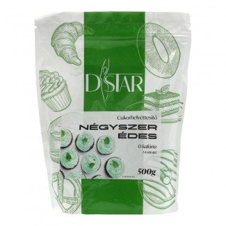 Dstar négyszer édes eritrit alapú 500g