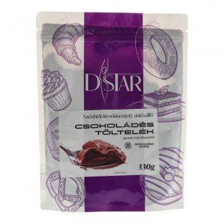 Dstar szénhidrátcsökkentett  csoki töltelék 330