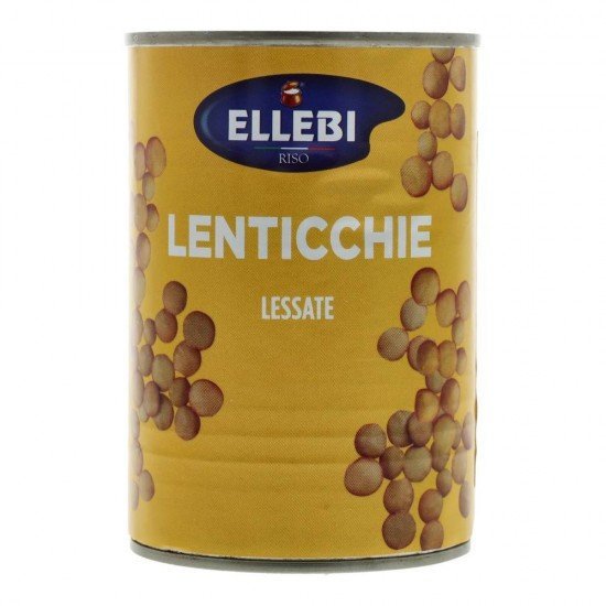 Ellebi előfőzött lencse konzerv 400g