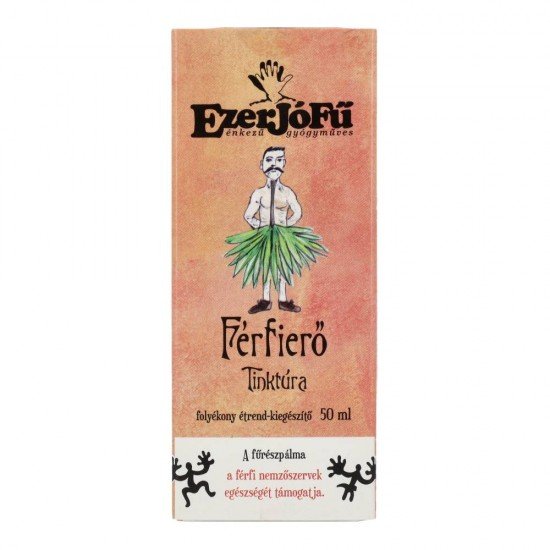 Ezerjófű tinktúra férfierő 50ml