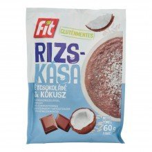 Fit rizskása étcsokoládé-kókusz 60g