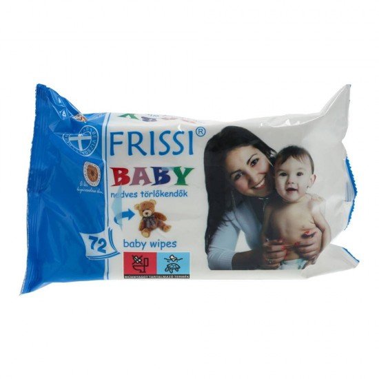 Frissi baby nedves törlőkendő 72db
