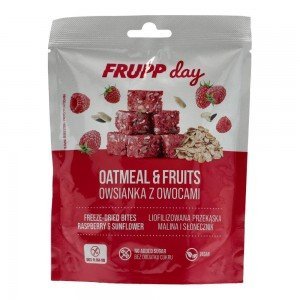 Frupp zabkocka snack málna-napraforgómag 25g