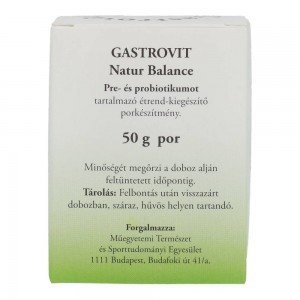 Gastrovit natur balance probiotikus por 50g