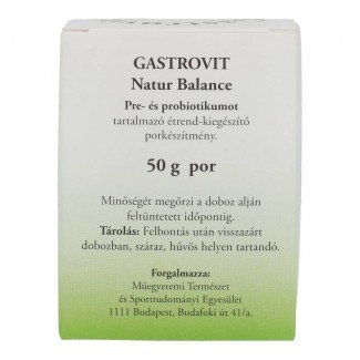 Gastrovit natur balance probiotikus por 50g