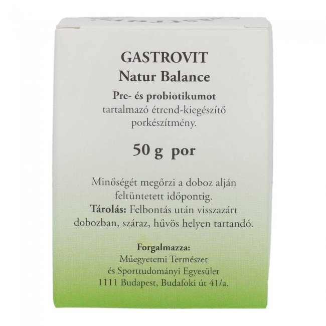 Gastrovit natur balance probiotikus por 50g
