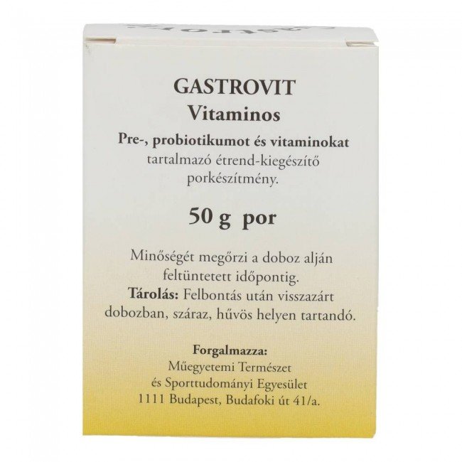 Gastrovit vitaminos probiotikus por 50g