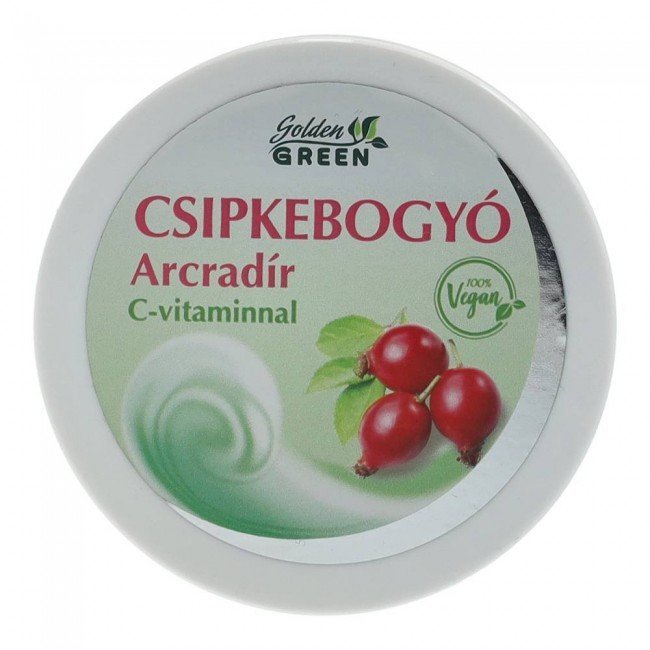 Golden green csipkebogyó arcradír minden bőrtípusra 100ml