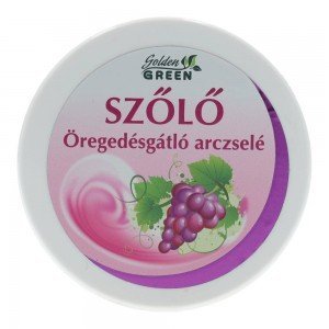 Golden green szőlő öregedésgátló arczselé minden bőrtípusra 100ml Golden green szőlő öregedésgátló arczselé minden bőrtípusra 100ml