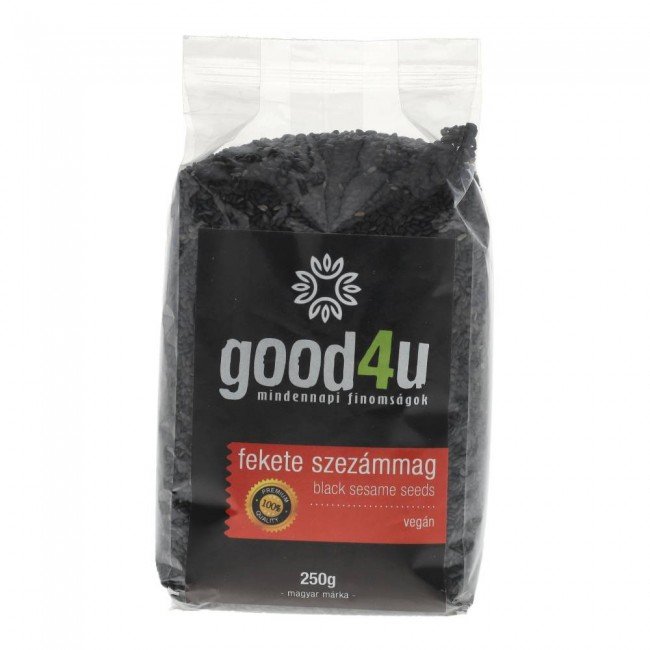 Good4u vegán szezámmag fekete 250g