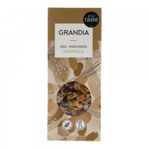 Grandia sós-mogyorós granola 300g