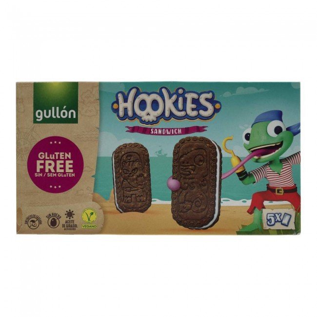 Gullón szendvicskeksz hookies 230g