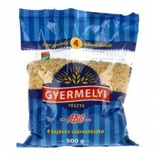 Gyermelyi abc tészta 4 tojásos 500g