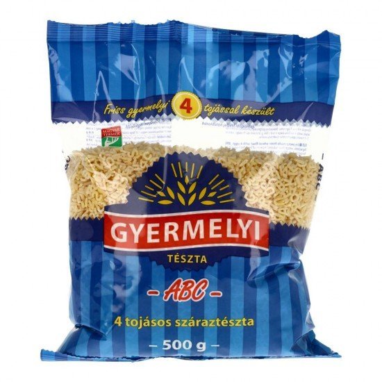 Gyermelyi abc tészta 4 tojásos 500g