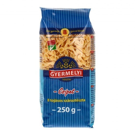 Gyermelyi csipet 8 tojásos 250g