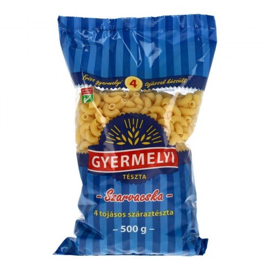 Gyermelyi szarvacska 4 tojás 500g