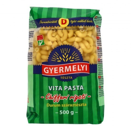 Gyermelyi vita pasta chifferi 500g