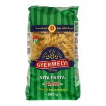 Gyermelyi vita pasta fusilli 500g