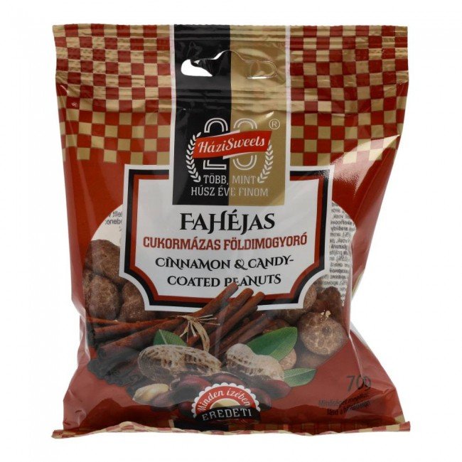 Házisweets cukorkavics fahéjas földimogyoró 70g