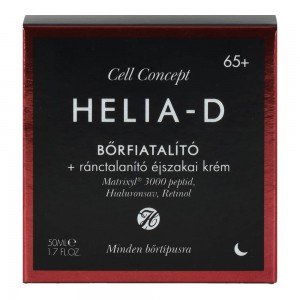 Helia-D cell concept 65+ bőrfiatalító+ránctalanító krém éjszakai 50ml Helia-D cell concept 65+ bőrfiatalító+ránctalanító krém éjszakai 50ml