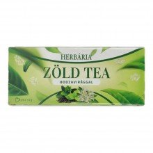 Herbária zöld tea-bodza 25filter