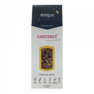 Hester's Life choconut cookies csokoládés kókuszos gabonapehely 320g