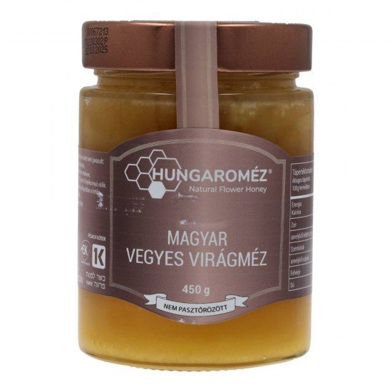 Hungaroméz vegyes virágméz 450g Hungaroméz vegyes virágméz 450g