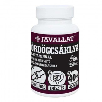 Javallat Ördögcsáklya C-vitaminnal kapszula 60db