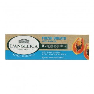 Langelica herbal fogkrém fresh breath papaya 75ml