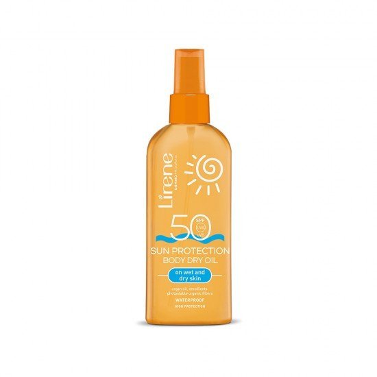 Lirene száraz napolaj spf50 150ml