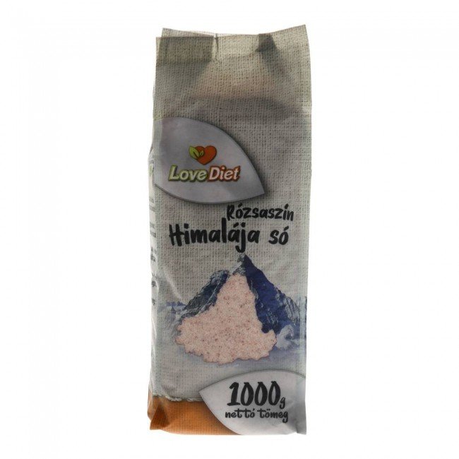 Love diet himalája só rózsaszín 1000g