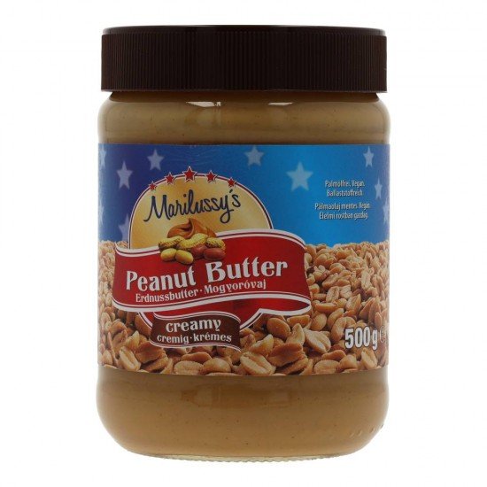 Marilussys földimogyoróvaj krémes 500g