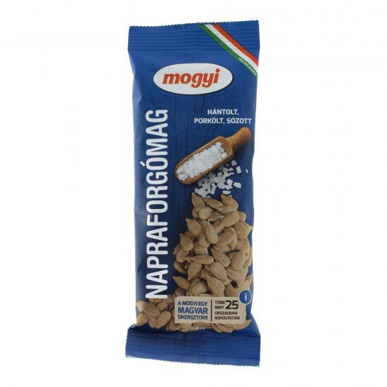 Mogyi napraforgómag pörkölt,sós 70g