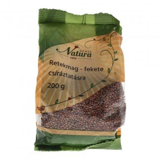 Natura fekete retekmag csíráztatásra 200g Natura fekete retekmag csíráztatásra 200g