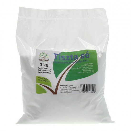 Naturae tiszta só 1000g Naturae tiszta só 1000g