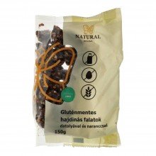 Natural hajdina falatok datolya&narancs 150g