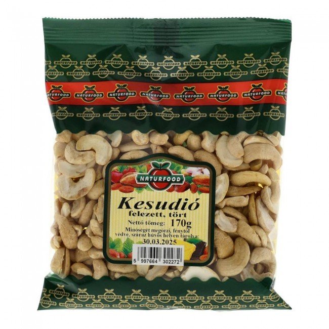 Naturfood flezett tört kesudió 170g