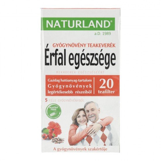Naturland érfal egészsége teakaverék 20filter