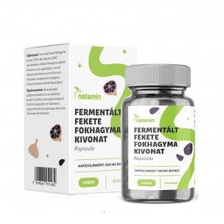Netamin Fermentált Fekete Fokhagyma kapszula 30db