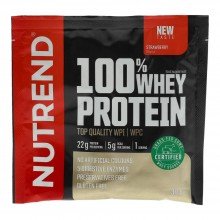 Nutrend 100% whey protein strawberry 30g