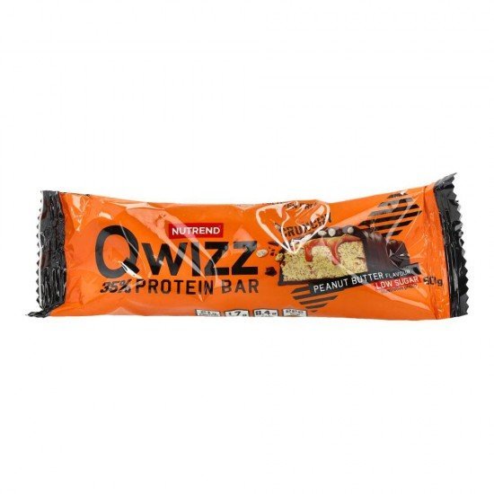 Nutrend qwizz protein bar peanut butter 60g
