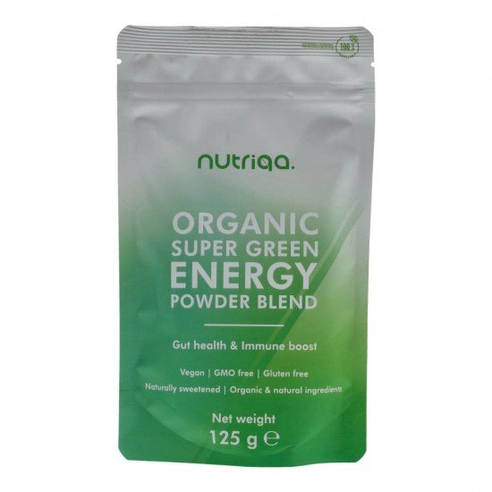 Nutriqa zöld eneriga smoothie bio vegán 125g Nutriqa zöld eneriga smoothie bio vegán 125g