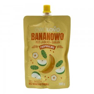 Owo gyümölcspüré alma-banán 200g