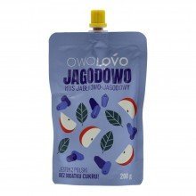 Owo gyümölcspüré alma-kékáfonya 200g