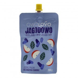 Owo gyümölcspüré alma-kékáfonya 200g