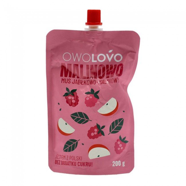 Owo gyümölcspüré alma-málna 200g