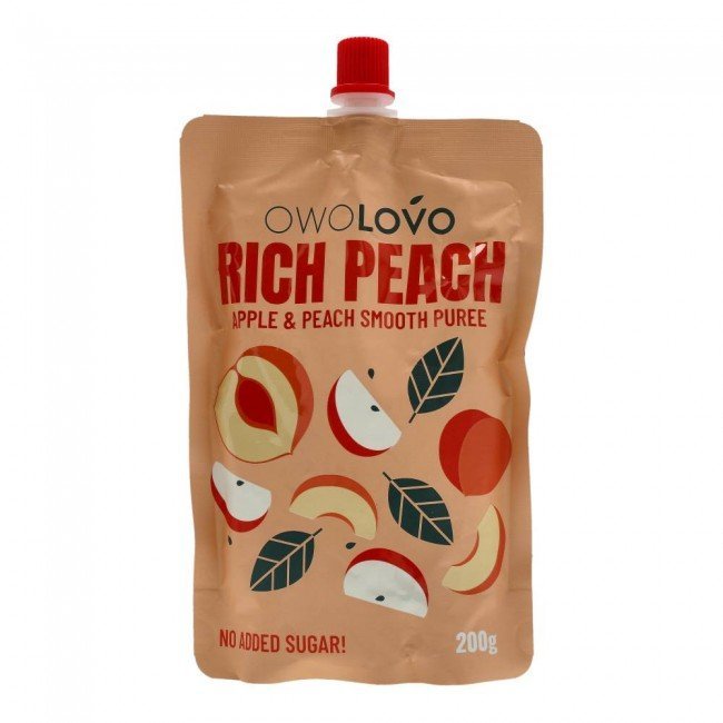 Owolovo gyümölcspüré alma-őszibarack 200g